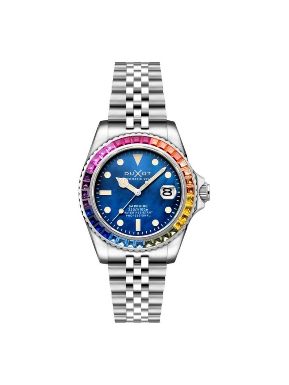 NWT Duxot Atlantica Automatic Blue Dial Men's Watch